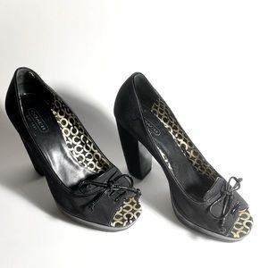 Authentic Coach Black High heels